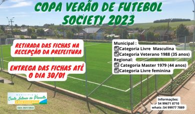 Copa Verão de Futebol Society 2023