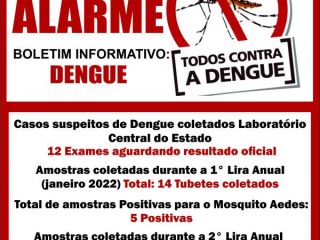 Boletim Informativo: Dengue